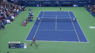 2017 US Open: Madison Keys vs. Kaia Kanepi