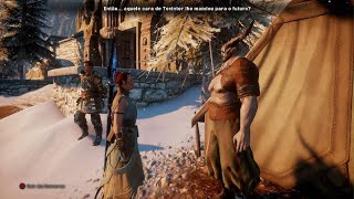 Dragon Age: Inquisition - The Iron Bull avoids flirting with his boss