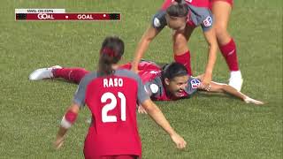 GOAL: Christine Sinclair scores her 8th of the season