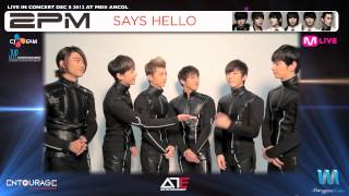 2PM Greetings for Hottest Indonesia - 'What Time Is It?' Live Tour 2012