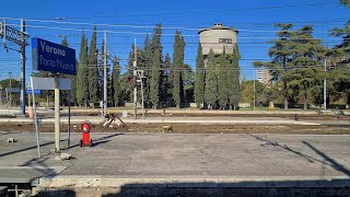 Arriving at Verona Porta Nuova railway station | Italy | 4K