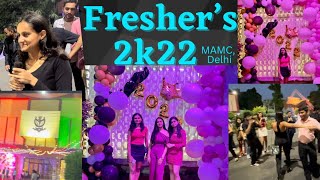 Fresher’s 2022 at MAMC vlog l hostel night l #medical #mbbs #vlog #neet #study #freshers