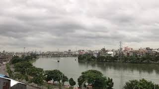 Time lapse Hatirjheel in Dhaka