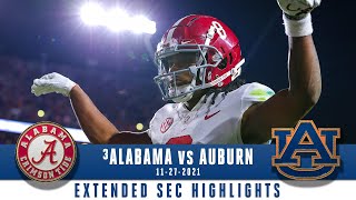 #3 Alabama vs Auburn: Extended Highlights [Iron Bowl goes to 4OT] | CBS Sports H