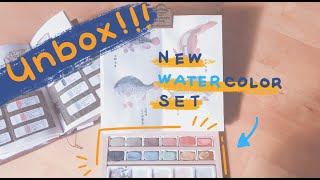 🎨 Unbox New Turner Watercolor Set | Paint with Me #4 🎨