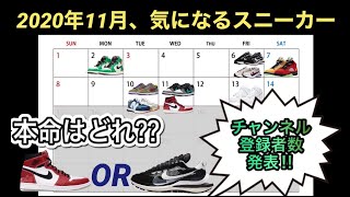 2020年11月、気になるスニーカー前半戦！！本命は？sacai x Nike VaporWaffle Trophy Room x Air Jordan 1 CV1363-001 CV1363-100