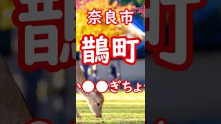 奈良県 難読地名 ① 奈良市 鵲町【リミックス】