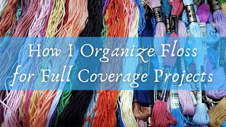 Flosstube 152 Kit Up With Me: How I Organize Floss for Full Coverage Projects