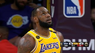 Los Angeles Lakers vs New Orleans Pelicans 1st Half Highlights | February 25, 2019-20 NBA Season