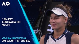 Veronika Kudermetova On-Court Interview | Australian Open 2025 First Round