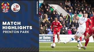 Match Highlights | Tranmere Rovers v Crawley Town | League Two
