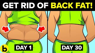 8 Exercises To Get Rid Of Your Back Fat For Good In 30 Days
