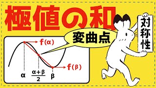 極値の和【微分法が面白いほどわかる】