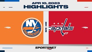 NHL Highlights | Islanders vs. Capitals - April 10, 2023