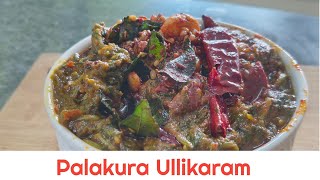 Palakura Ullikaram | Healthy \u0026 Tasty Andhra-style Spinach Stir Fry @FoodHashtagLife