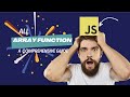 All Array Functions in JavaScript: A Comprehensive Guide | ES6, 7, 8+ #pushmethod  #popmethod