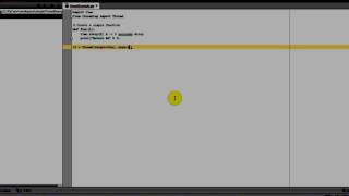 Python Beginner Tutorial - Simple Thread example