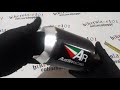 unboxing ar gp1r handmade real titanium real carbon 51mm inlet size