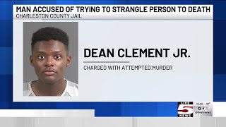 VIDEO: Charleston County deputies charge man in attempted strangling