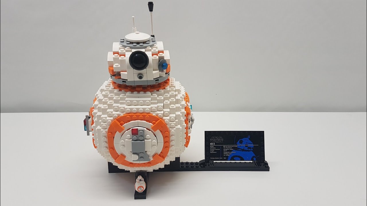 LEGO Star Wars BB-8 Review & Speed Build 75187 - YouTube