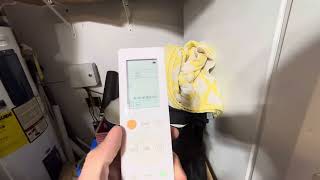Carrier / Bryant Performance Ductless Mini Split Remote Instructions