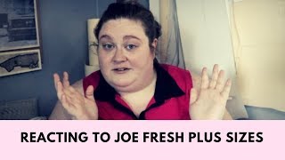 Vlogust/Veda Reacting To Joe Fresh Plus Size | Danielle McAllister