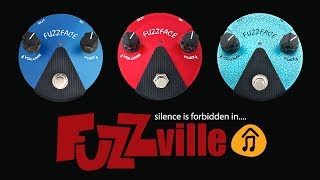 Dunlop Mini Fuzz Face Shootout - Mini Distortion FFM1, FFM2 & FFM3