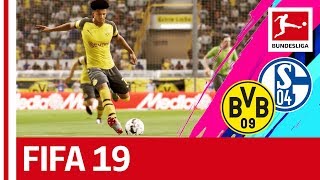 Borussia Dortmund vs. FC Schalke 04 - FIFA 19 Prediction With EA Sports