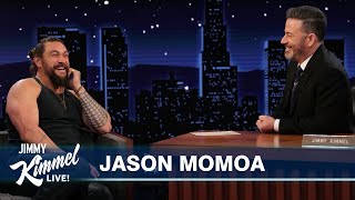 Jason Momoa on Stealing from Aquaman Set, Love of Motorcycles & Making a Family