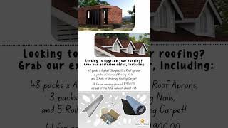 SPECIAL OFFER - Roofing pack | Promo Ad | Oxley Trade