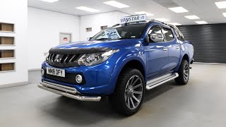 Mitsubishi L200 2.4 DI-D Barbarian Edition 4WD Blue 180 BHP Auto Crewcab Pickup - WM18 DFY - VanStar