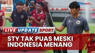Shin Tae-yong Ngamuk & Tak Puas dengan Timnas Meski Indonesia Kalahkan Kamboja 2-1 di Piala AFF 2022