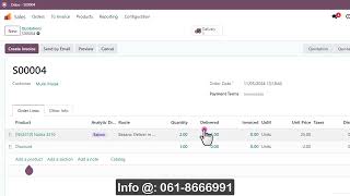 Sales Discount in Odoo, Af-Somali