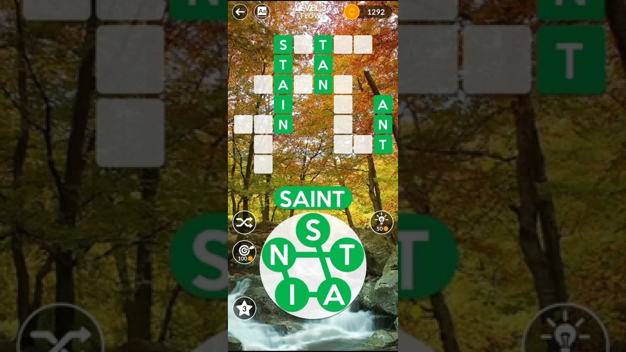 Wordscapes Level 34 Flow 2 Youtube