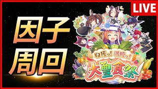 【ウマ娘】9月LoH向け因子周回【生放送】