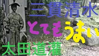 太田道灌の逸話。三貫清水がある鎌倉街道をみてきました。