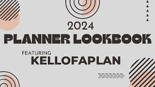 2024 Planner Lookbook: KellofaPlan