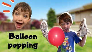 12 Easy Balloon Popping Ideas Kids Can Do in the Backyard 🎈