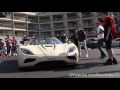 Top Marques Monaco 2017 // 3X 918, 2X Carrera GT, LaFerrari, Koenigsegg // Burnouts, Launch Control.