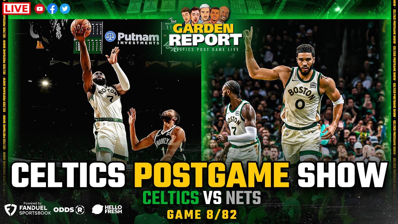 LIVE: Celtics Vs Nets Postgame Show | Garden Report - YouTube