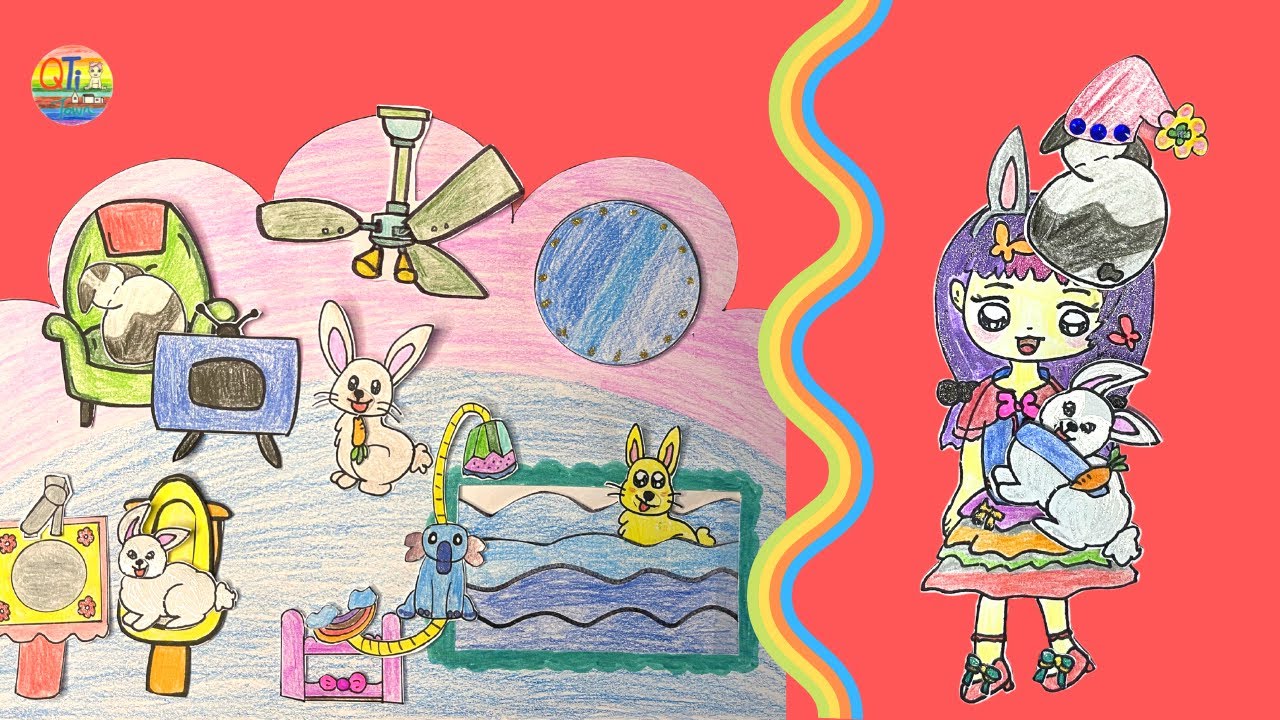 Pet Rabbit Care Story Taking Care Of Bunny Rabbits Daily Diy Paper Doll