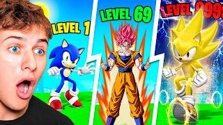 GOKU vs SONIC POWER LEVEL COMPARISON