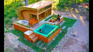 [ Full Video ] Building The Most Creative Bamboo Luxury Villa And Beautiful Swimming Pool