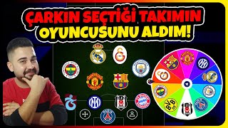 ÇARKIN SEÇTİĞİ TAKIMIN OYUNCULARIYLA KADRO KURDUM! KAYBEDERSEM 3 EPİK SİLERİM! eFootball Mobile 2025