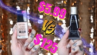 $5.99 FOUNDATION VS. $125 FOUNDATION