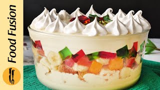 Special Custard Trifle Recipe By Food Fusion (Ramadan Special Recipe)