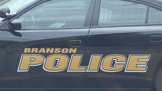 Police arrest 2 men in a civilian pedophile sting operation incident in Branson, Mo.