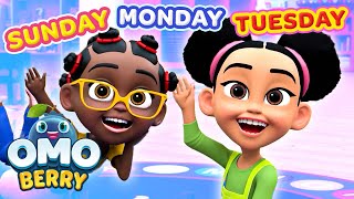 Days of the Week Song! | Nursery Rhymes and Songs for Kids | OmoBerry