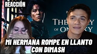 MI HERMANA ROMPE EN LLANTO CON DIMASH - THE STORY OF ONE SKY - REACCIÓN