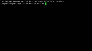 C Shell handling of Error Stream: